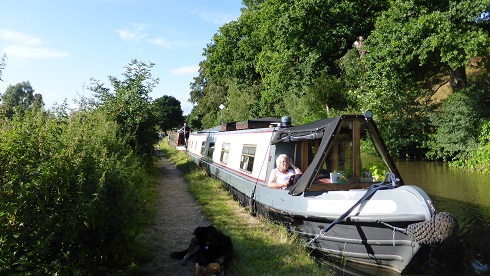 Contently moored up in the sun